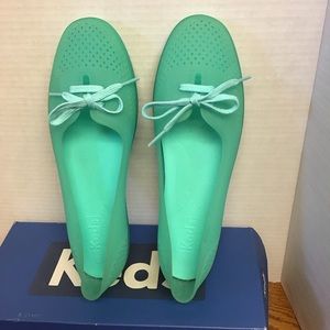Women’s Ladies Keds Jellies, Flats, size 9, Jade